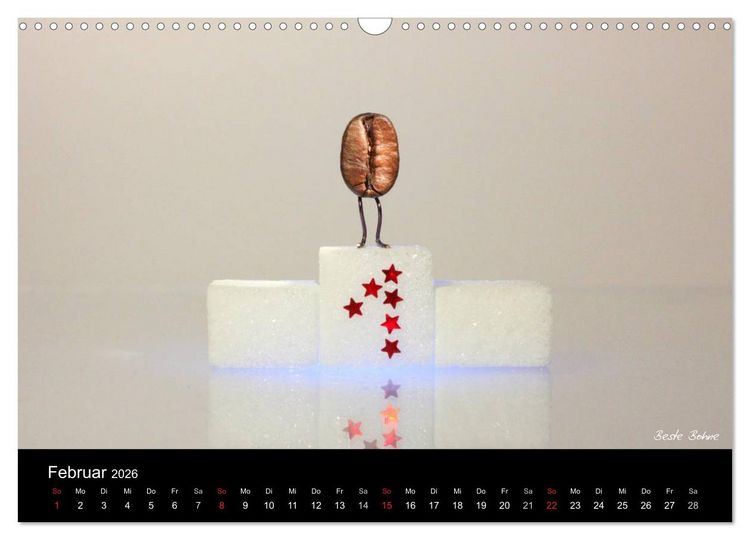 Produktbild: Kaffeefahrt 2026 DIN A4 Querformat (Wandkalender 2026 DIN A3 quer), CALVENDO Monatskalender