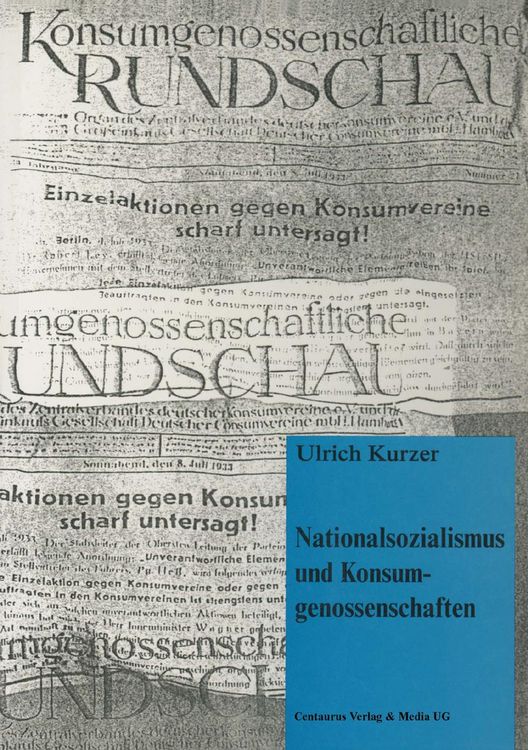 Produktbild: Nationalsozialismus und Konsumgenossenschaften
