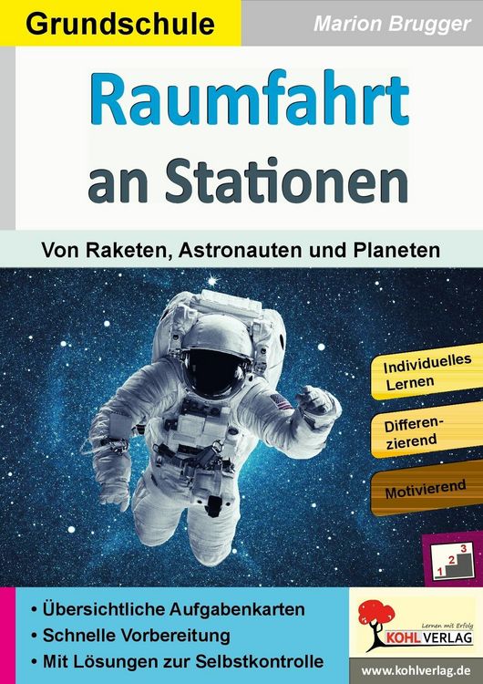 Produktbild: Raumfahrt an Stationen / Grundschule
