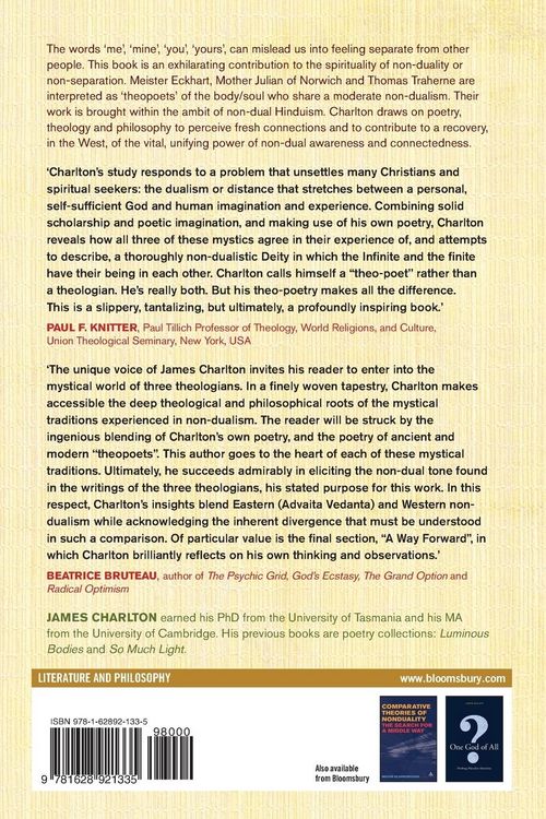 Produktbild: Non-Dualism in Eckhart, Julian of Norwich and Traherne,