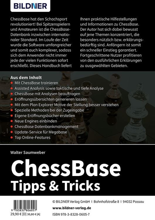 Produktbild: ChessBase 17 - Tipps und Tricks