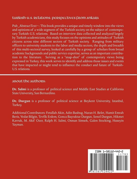 Produktbild: Turkish-U.S. Relations
