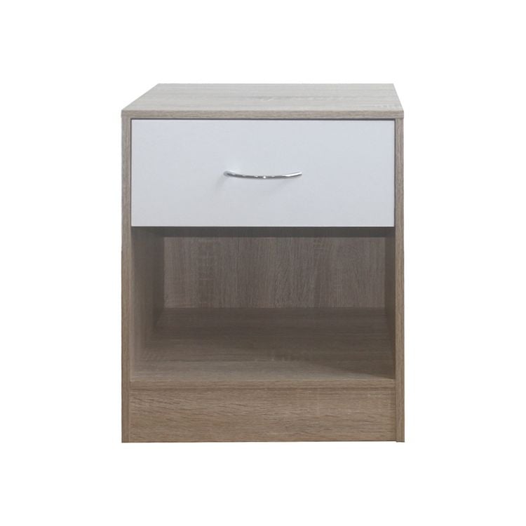 Produktbild: HTI-Living Nachttisch 2er Set Thekla 4050 Sonoma Wei&szlig; Nachttisch 2er Set Thekla 4050 Sonoma Wei&szlig;