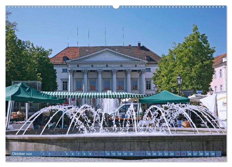 Produktbild: Donauperle Regensburg (hochwertiger Premium Wandkalender 2026 DIN A2 quer), Kunstdruck in Hochglanz