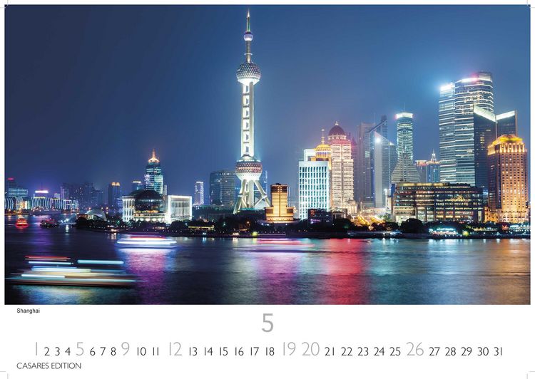 Produktbild: World Capitals 2024 S 24x35cm