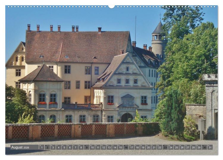 Produktbild: Burgromantik Burgen und Schl&ouml;sser in Deutschland (Wandkalender 2026 DIN A2 quer), CALVENDO Monatskalender