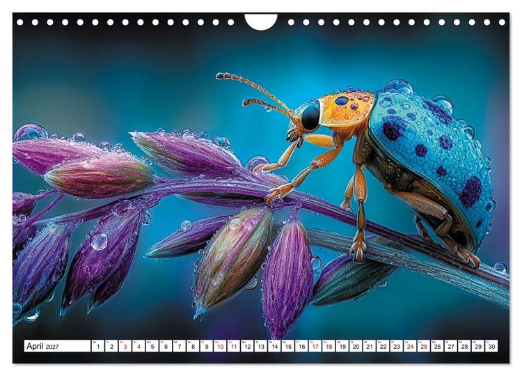 Produktbild: Magische Leuchtinsekten (Wandkalender 2027 DIN A4 quer), CALVENDO Monatskalender