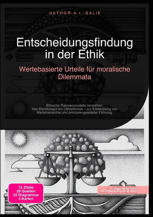 Produktbild: Entscheidungsfindung in der Ethik: Wertebasierte Urteile f&uuml;r moralische Dilemmata