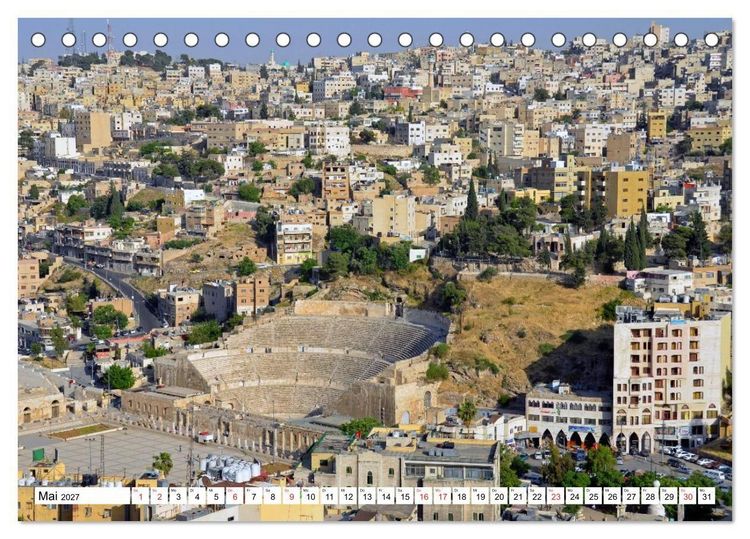 Produktbild: JORDANIEN, Faszination Nahost (Tischkalender 2027 DIN A5 quer), CALVENDO Monatskalender
