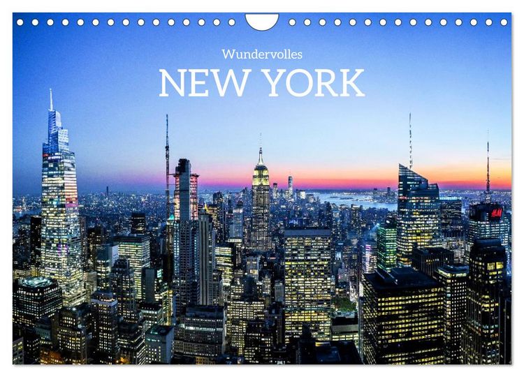 Produktbild: Wundervolles New York (Wandkalender 2026 DIN A4 quer), CALVENDO Monatskalender