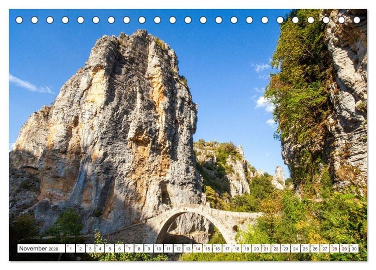 Produktbild: I love Greece (Tischkalender 2026 DIN A5 quer), CALVENDO Monatskalender