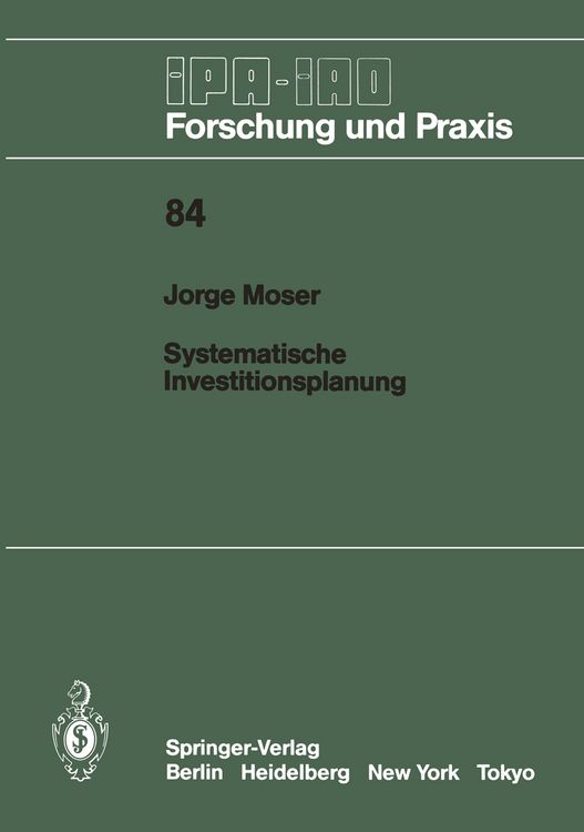 Produktbild: Systematische Investitionsplanung
