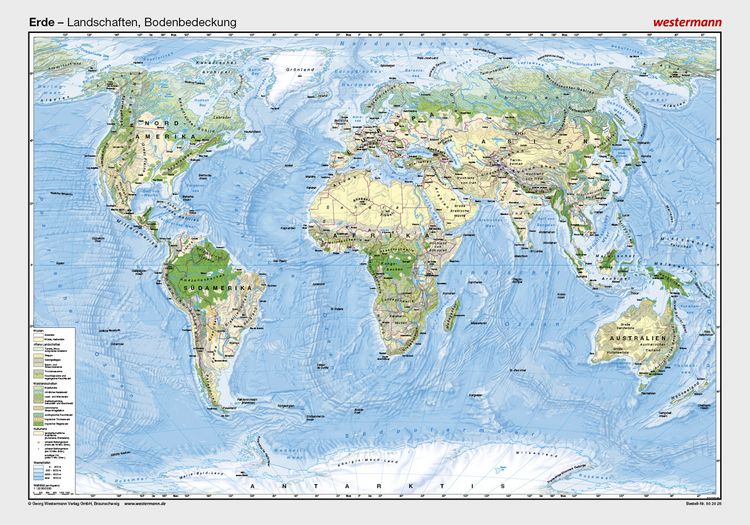 Produktbild: Posterkarten Geographie