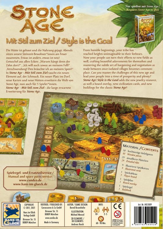 Produktbild: Stone Age - Mit Stil zum Ziel DE/EN