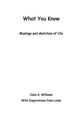 Produktbild: What You Know