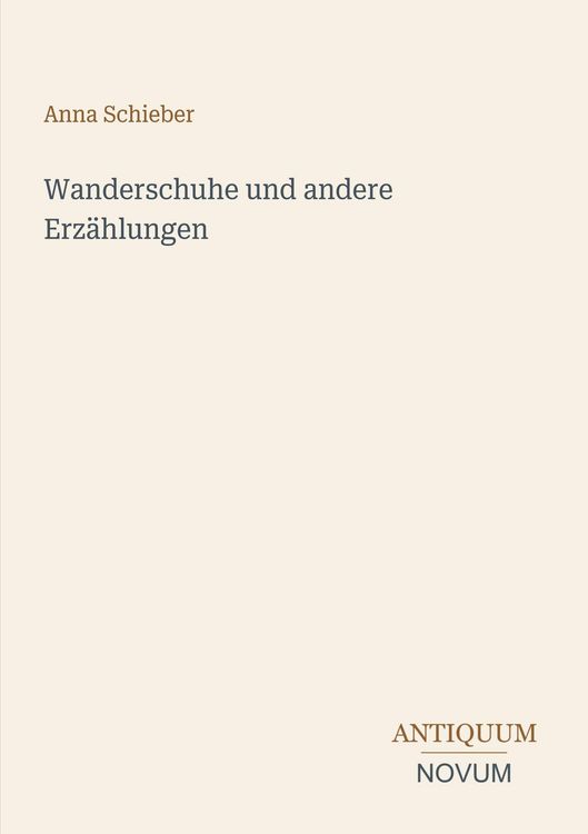 Produktbild: Wanderschuhe und andere Erz&auml;hlungen