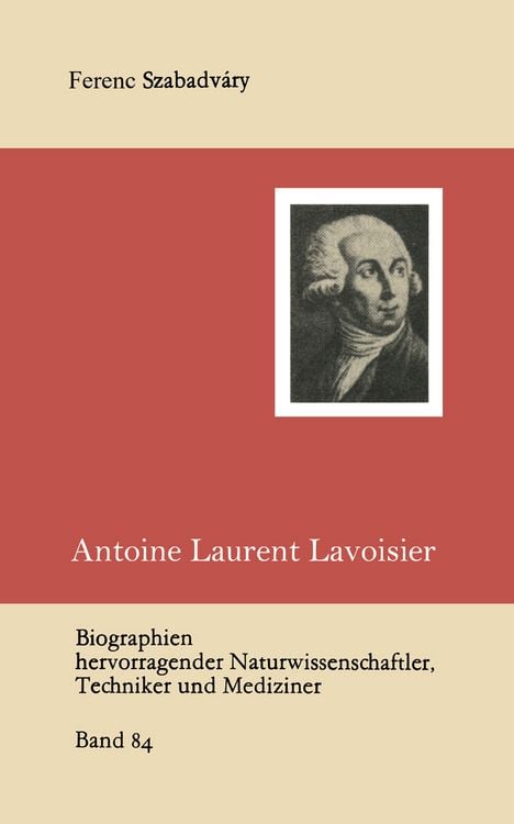 Produktbild: Antoine Laurent Lavoisier