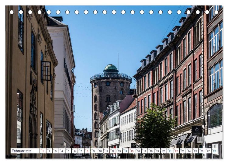Produktbild: Sommer in Kopenhagen (Tischkalender 2026 DIN A5 quer), CALVENDO Monatskalender