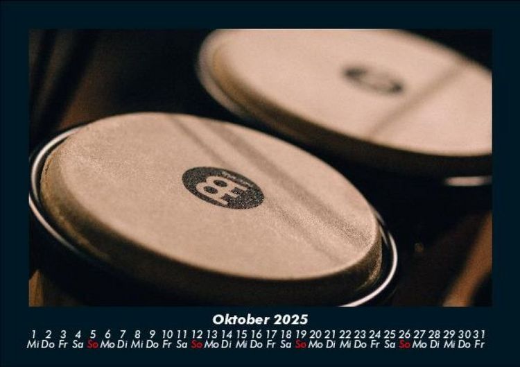 Produktbild: Musik 2025 Fotokalender DIN A5
