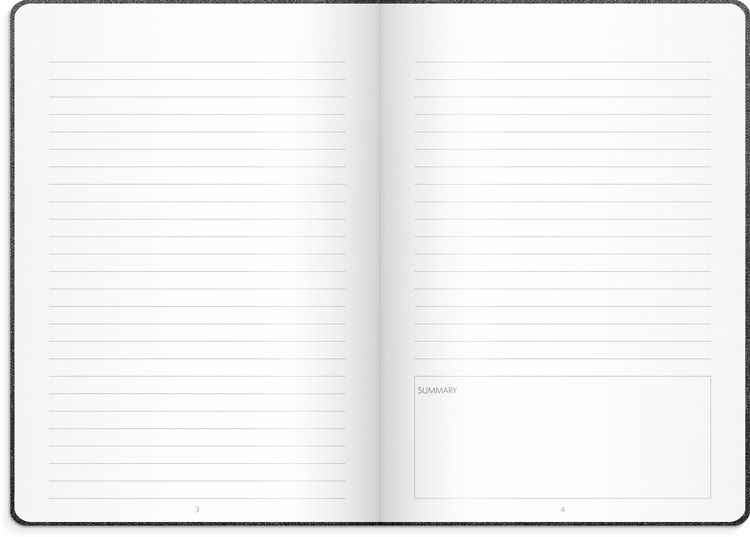 Produktbild: Burde Meeting Journal Undatiert
