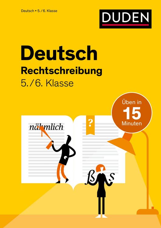 Produktbild: Deutsch in 15 Minuten - Rechtschreibung 5./6. Klasse