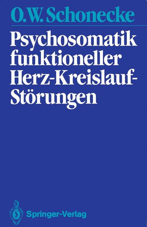 Produktbild: Psychosomatik funktioneller Herz-Kreislauf-St&ouml;rungen