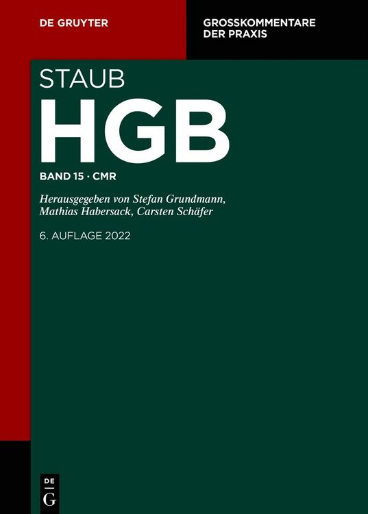 Produktbild: Handelsgesetzbuch / CMR