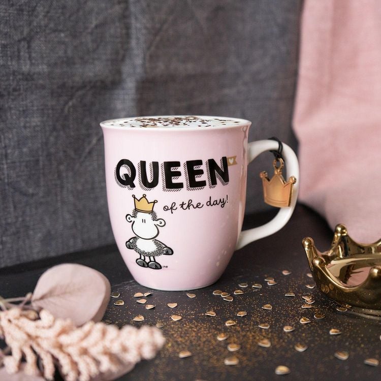 Produktbild: Tasse Motiv Queen: Geschenkartikel mit Spruch Queen of the day