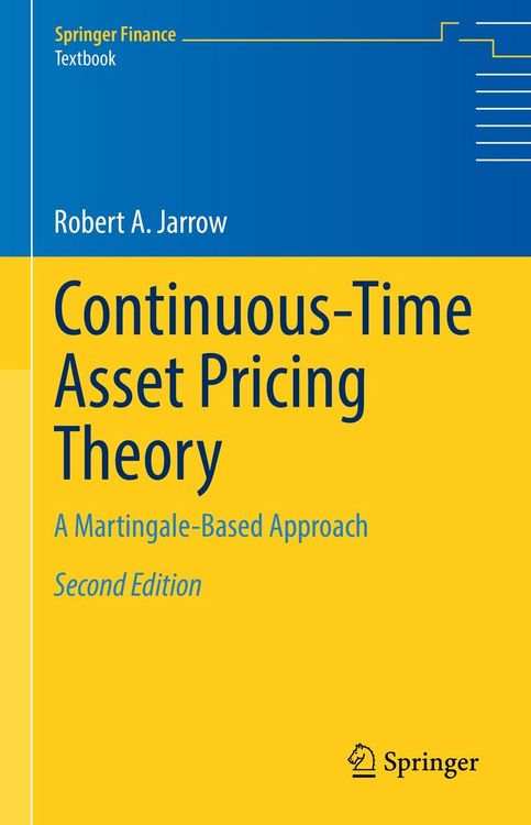 Produktbild: Continuous-Time Asset Pricing Theory