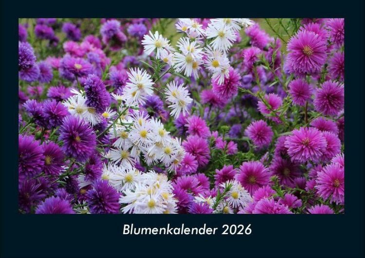 Produktbild: Blumenkalender 2026 Fotokalender DIN A4