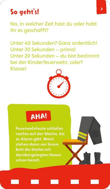 Produktbild: WAS IST WAS Kids Quiz + Spiel Feuerwehr