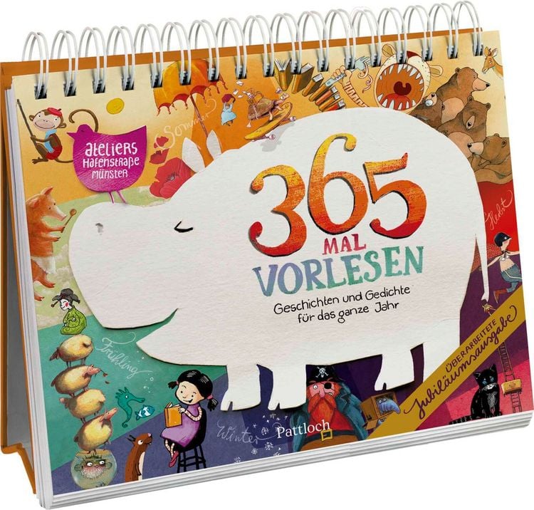 Produktbild: 365 mal Vorlesen: Geschichten und Gedichte f&uuml;r das ganze Jahr