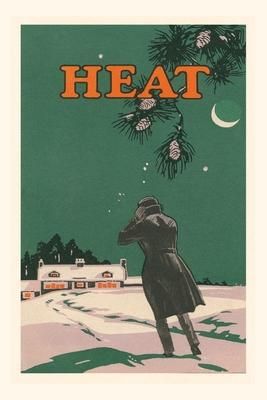 Produktbild: Vintage Journal Heat, Man Walking Home in Snow
