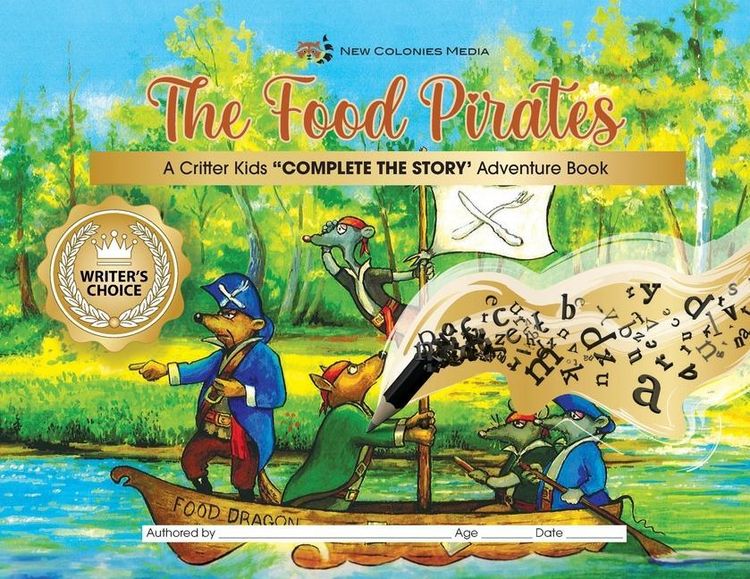 Produktbild: The Food Pirates - Complete the Story Adventure Book