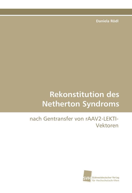 Produktbild: Rekonstitution des Netherton Syndroms