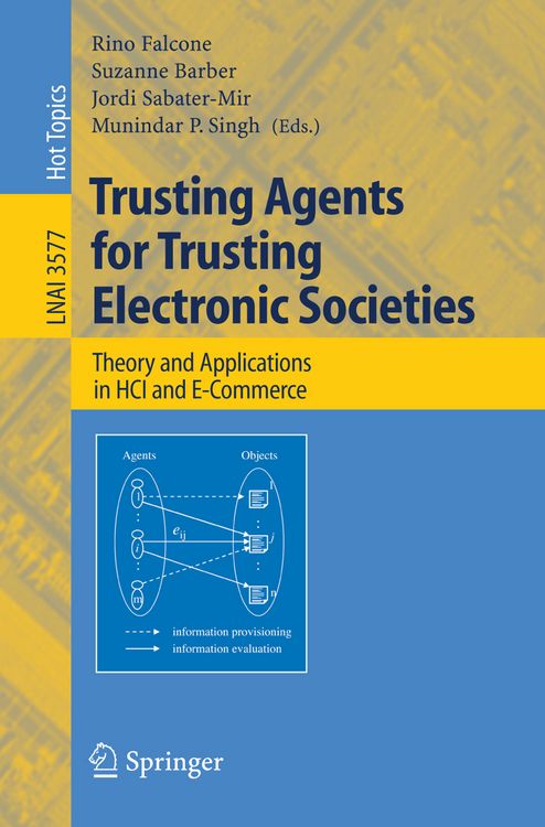 Produktbild: Trusting Agents for Trusting Electronic Societies