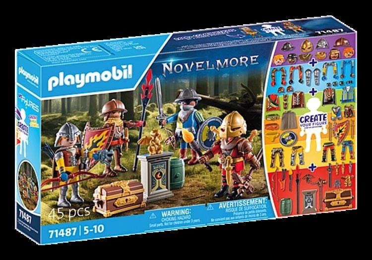 Produktbild: PLAYMOBIL 71487 - Novelmore - My Figures: Ritter von Novelmore