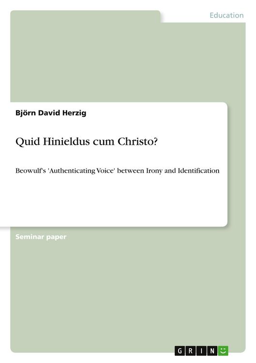 Produktbild: Quid Hinieldus cum Christo?