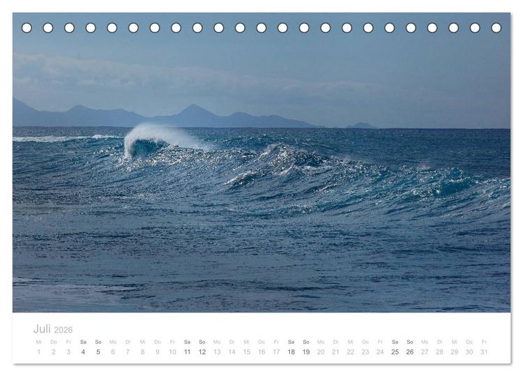 Produktbild: Sehnsucht nach Fuerteventura (Tischkalender 2026 DIN A5 quer), CALVENDO Monatskalender