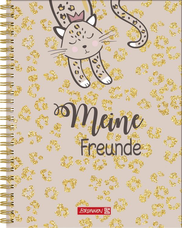Produktbild: Brunnen Freundebuch Sweet Wild Cat