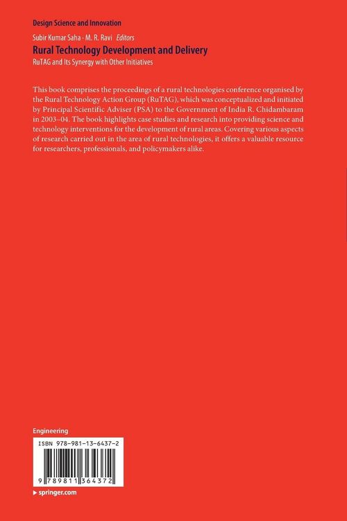 Produktbild: Rural Technology Development and Delivery