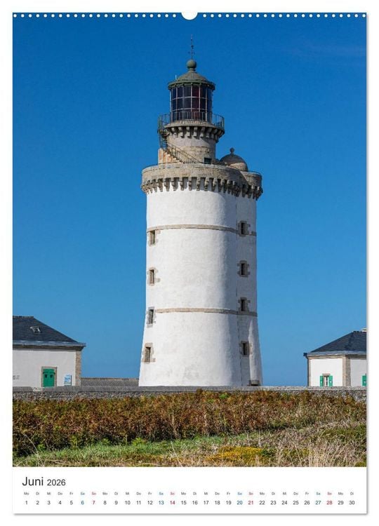 Produktbild: Leuchtturm-Legenden im Westen der Bretagne (Wandkalender 2026 DIN A2 hoch), CALVENDO Monatskalender