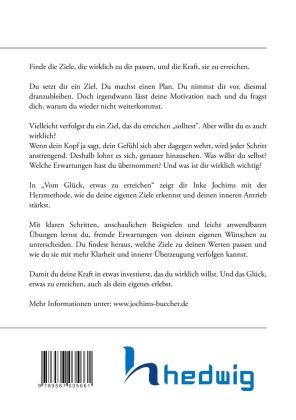 Produktbild: Vom Gl&uuml;ck, etwas zu erreichen