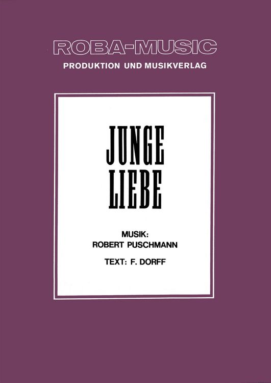 Produktbild: Junge Liebe