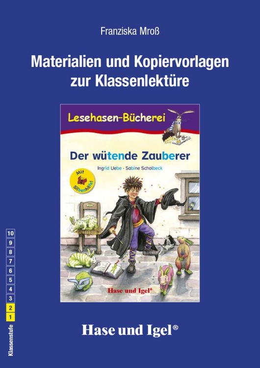 Produktbild: Begleitmaterial: Der w&uuml;tende Zauberer / Silbenhilfe