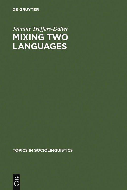 Produktbild: Mixing Two Languages
