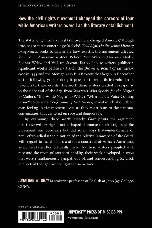 Produktbild: Civil Rights in the White Literary Imagination