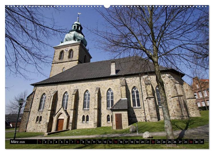 Produktbild: Bad Salzuflen (hochwertiger Premium Wandkalender 2026 DIN A2 quer), Kunstdruck in Hochglanz