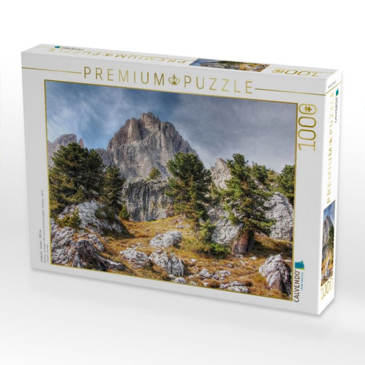 Produktbild: CALVENDO Puzzle Langkofel - Gr&ouml;den - 3181 Hm | 1000 Teile Lege-Gr&ouml;&szlig;e 64x48cm Foto-Puzzle f&uuml;r gl&uuml;ckliche Stunden