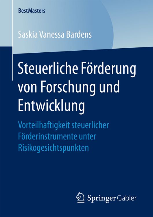 Produktbild: Steuerliche F&ouml;rderung von Forschung und Entwicklung